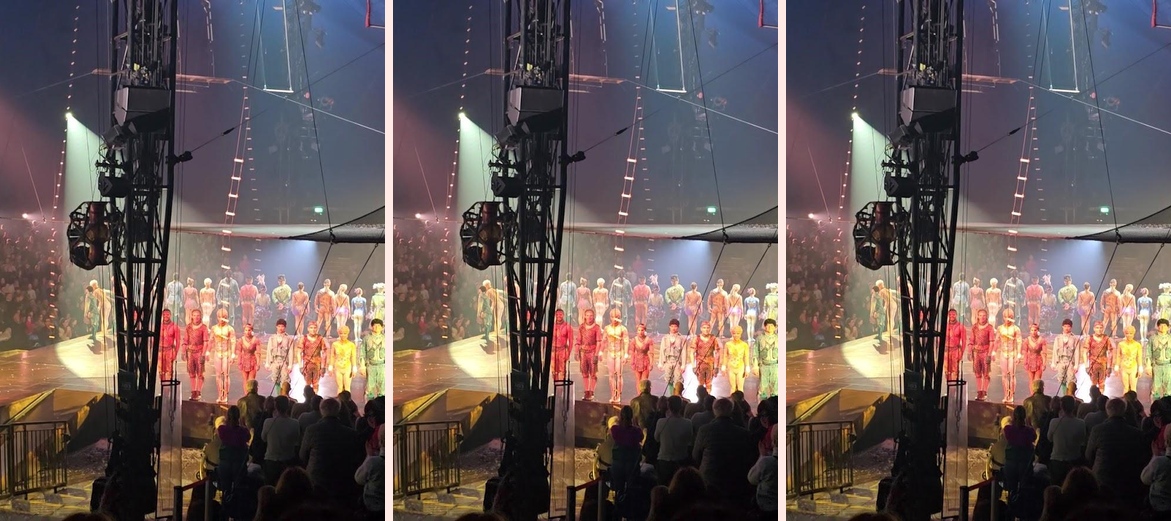 Sous le grand chapiteau - Cirque du Soleil - Alegria - Photo 1